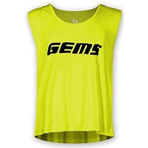GEMS Kasack Brand lichtblauw CF10, Neon Geel, S