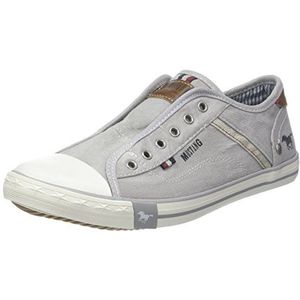 MUSTANG Unisex 5803-414 Slip On Sneakers voor kinderen, Grijs lichtgrijs 22, 34 EU