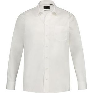 JP 1880 Heren grote maten grote maten Menswear L-8XL hemd, business, variokraag, tot 8XL, Comfort Fit 703633, sneeuwwit, 8XL