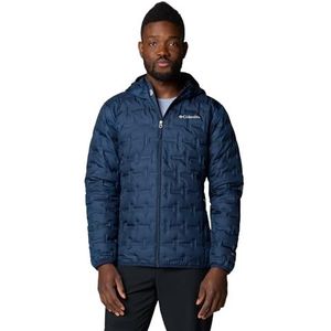 Columbia - Delta Ridge II Down Hooded Jacket - Donsjack - Marine Blauw