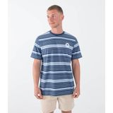 Hurley Naturals Stripe T-shirt Met Korte Mouwen