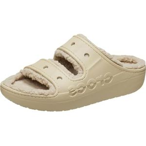 Crocs Baya Cozzzy Sandaal voor heren, Chai, 11 UK