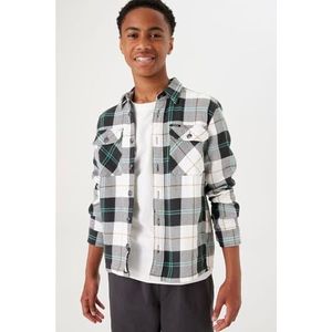 Garcia Kids M43430_Boys Overshirt, Greyish, 176 cm