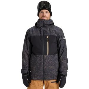 Quiksilver - Snowboardjack - Mountain Static Black - 55% Polyester, 45% Polyester