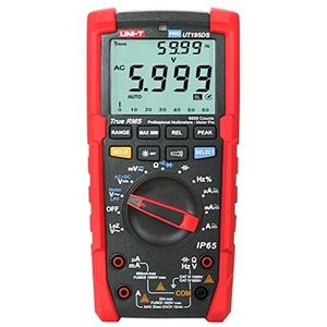 UNI-T - UT195DS - Draagbare Digitale Multimeter - IP65 - Valbestendig - Groot LCD-Display