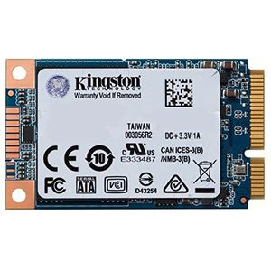Kingston SUV500MS/480G mSATA 480 GB blauw, goud, wit.