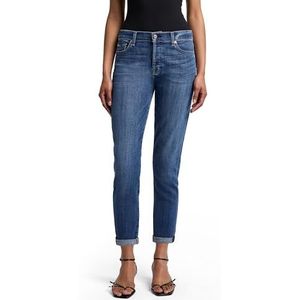 7 For All Mankind Women's Josefina Boyfriend Jean, Broken Twill Vanity Modern, 30