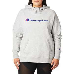 Champion Powerblend Sweatshirt met capuchon voor heren, Oxford Grijs, S