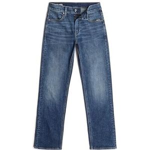 G-STAR RAW Mosa Straight Premium Jeans voor kinderen, Blauw (Faded Cascade D25640-01-c606), 14 Jaren