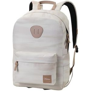 Nitro Urban Plus, Old School Daypack met extra gevoerd laptopvak, urban streetpack, dagelijkse rugzak, schoolrugzak, schooltas met zijvak