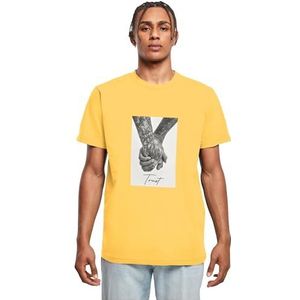 Mister Tee T-shirt voor heren, Taxi Yellow, L