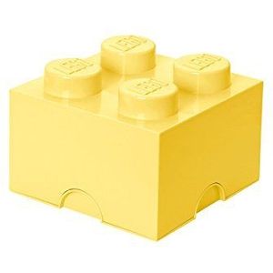 LEGO licentiecollectie - stapelbare opbergdozen - verschillende kleuren 25 x 25,2 x cm Cool Yellow