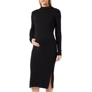 Noppies Foumbot Nursing Damesjurk met lange mouwen, Black - P090, 34