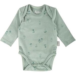 Sigikid Uniseks body met lange mouwen Classic Baby voor jongens en meisjes, groen, 50, groen, 50 cm