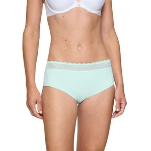 Triumph Dames Feel of Modal Midi Underwear, blauw (Crystal Blue), XS