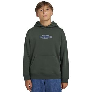 Element - Mainline - Pullover Hoodie - Jongens 8 - 16 - Geborstelde Franse Badstof