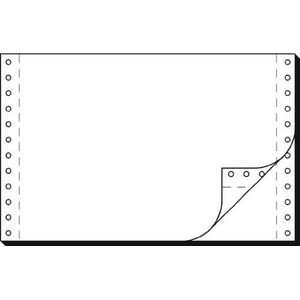 SIGEL 36242 eindeloze papier 6 inch x 240 mm (A5 dwars), 56/57 g, 2000 sets LP, SD, 2-voudig