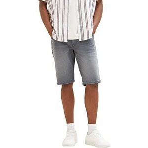 TOM TAILOR Uomini Bermuda jeansshort 1035655, 10219 - used mid stone grey denim, 30