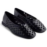 Gioseppo - Gibbon - Ballerina's - Goudkleurige Studs - Opengewerkt Leer