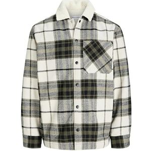 Jack & Jones - Model 'ZAC' - Overhemdjack - Voering van Teddybont - Regular Fit