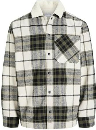 Jack & Jones - Model 'ZAC' - Overhemdjack - Voering van Teddybont - Regular Fit