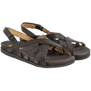 El Naturalista N5653 Zumaia, damessandalen, zwart, maat 36, Zwart, 36 EU