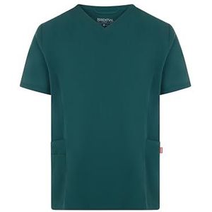 VELILLA 535220S - Cyrus PureStretch pyjama met korte mouwen, uniseks, junglegroen, maat XXL, Groene jungle, XXL