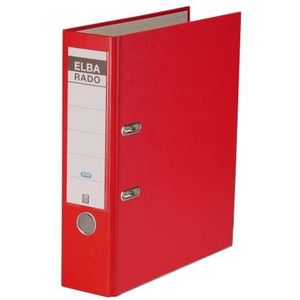 Elba Ordner A4, rado briljant, breed, veredeld papier, rood, 20 stuks