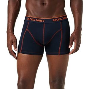 JACK & JONES Jack Simple Trunks Noos Boxershorts voor heren, oranje (burnt ochre)., S