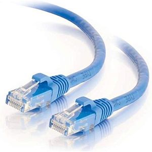 C2G 3M Cat6A Ethernet RJ45 hoge snelheid netwerk kabel, LAN Lead Snagless UTP LSZH-BLU