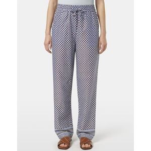 Scotch & Soda Mid-Rise pull-on strandbroek, Block Print 248, XS