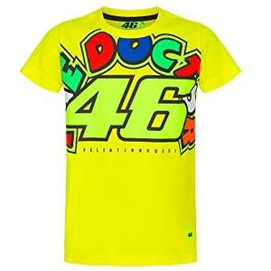 VR 46 The Doctor T-shirt voor jongens, geel, 1/3 jaar