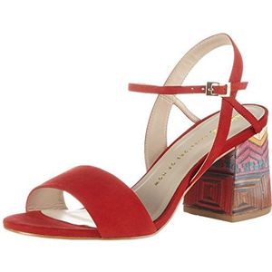 Bronx Dames Bx 1254 Bjaggerx open sandalen, rood (red), 41 EU