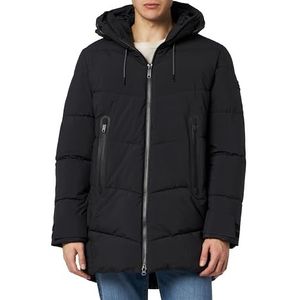 bugatti Herenparka, zwart-50, 56