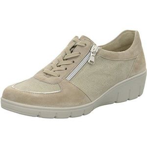 Semler Dames Judith Brogue lage veterschoenen, Beige Panna, 37 EU