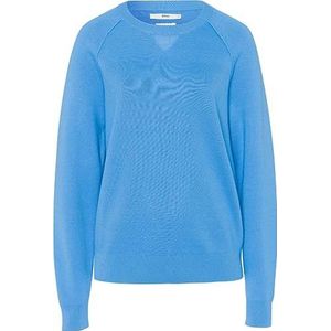 BRAX Dames Style Lesley sweater katoen en viscose pullover SANTORIN, 38, Santorijn, 38