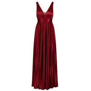 ApartFashion Casual avondjurk voor dames, bordeaux, normaal, bordeaux, S