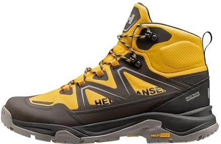 HELLY HANSEN AS Heren Cascade Mid Cut Wandellaarzen, Essential Yellow, 11 UK, Essential Geel, 43.5 EU
