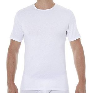 Dim T-shirt voor heren, ronde hals, X-Temp, actieve thermoregulatie, 2 stuks, Wit, XL