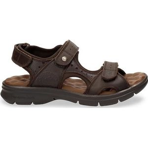 Panama Jack Heren Salton Flat Sandal, Marron C35, 47 EU, Marron C35, 47 EU
