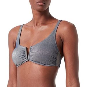 United Colors of Benetton gewatteerde bh voor dames, grijs 913, XL