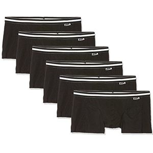 Dim EcoDim Boxershorts voor heren, katoen, stretch, comfortabel, 6 stuks, Zwart, 5
