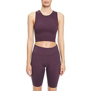 ESPRIT Sports Dames RCS Bra Seamles Sportbeha, Auberggine, M