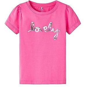 NAME IT Meisjes Nmfkivi Ls Top Shirt met lange mouwen, Roze Flambé, 104 cm