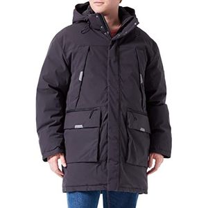 TOM TAILOR Denim Uomini artic winterparka 1032436, 29476 - Coal Grey, XXL