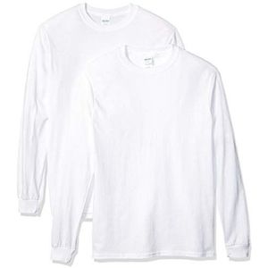 GILDAN Heren Shirt (Pack van 2) - wit - XL