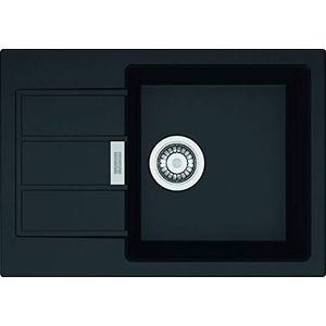 Franke inbouwgootsteen Sirius Slim SUD 611-62 114.0496.096 Onyx,