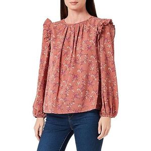Sidona Blouses, roze meerkleurig, S voor dames, Roze meerkleurig, S