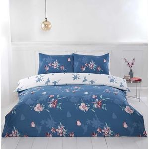 Rapport home Hummingbird Microvezel Dekbedovertrek Set King Blue