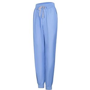MISEMIYA - Uniseks sanitaire broek – sanitair uniform, medische uniformen, werkbroek 8316, Lichtblauw, XS